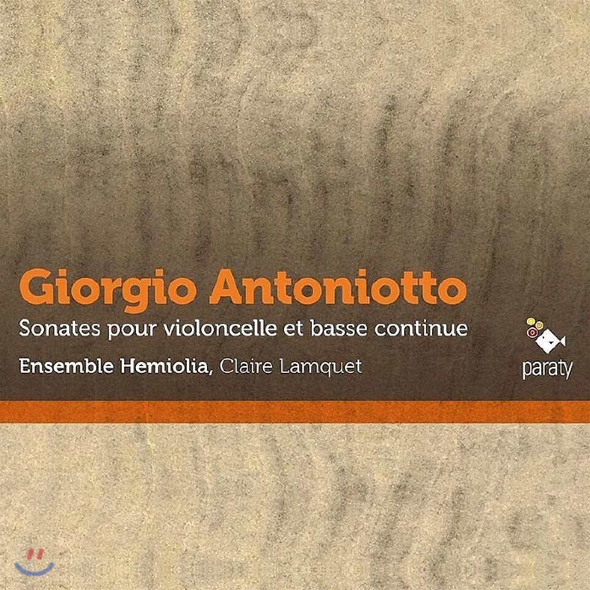 Ensemble Hemiolia 안토니오토: 첼로와 통주저음을 위한 소나타 (Antoniotto: Sonates pour violoncelle et basse continue) 