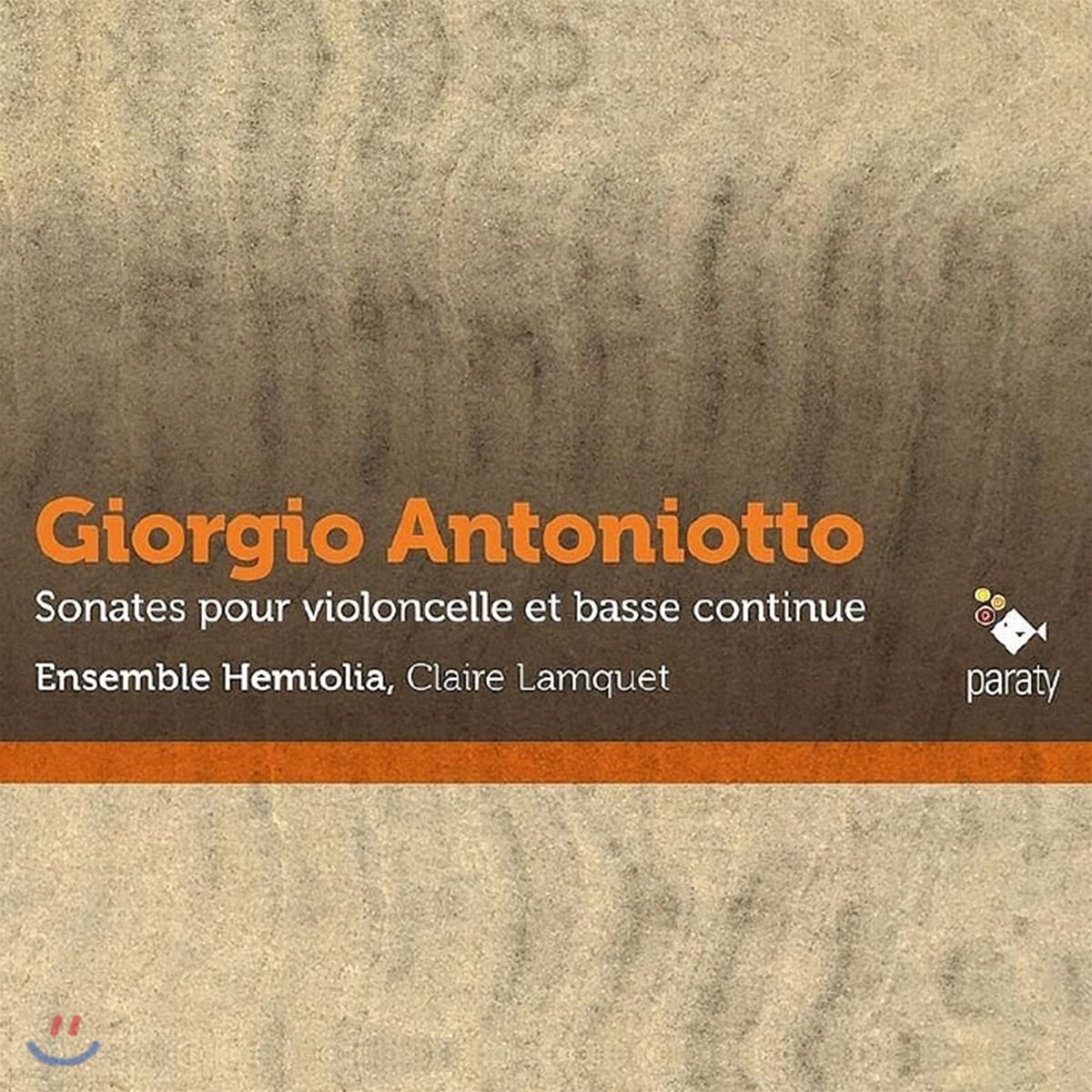 Ensemble Hemiolia 안토니오토: 첼로와 통주저음을 위한 소나타 (Antoniotto: Sonates pour violoncelle et basse continue)
