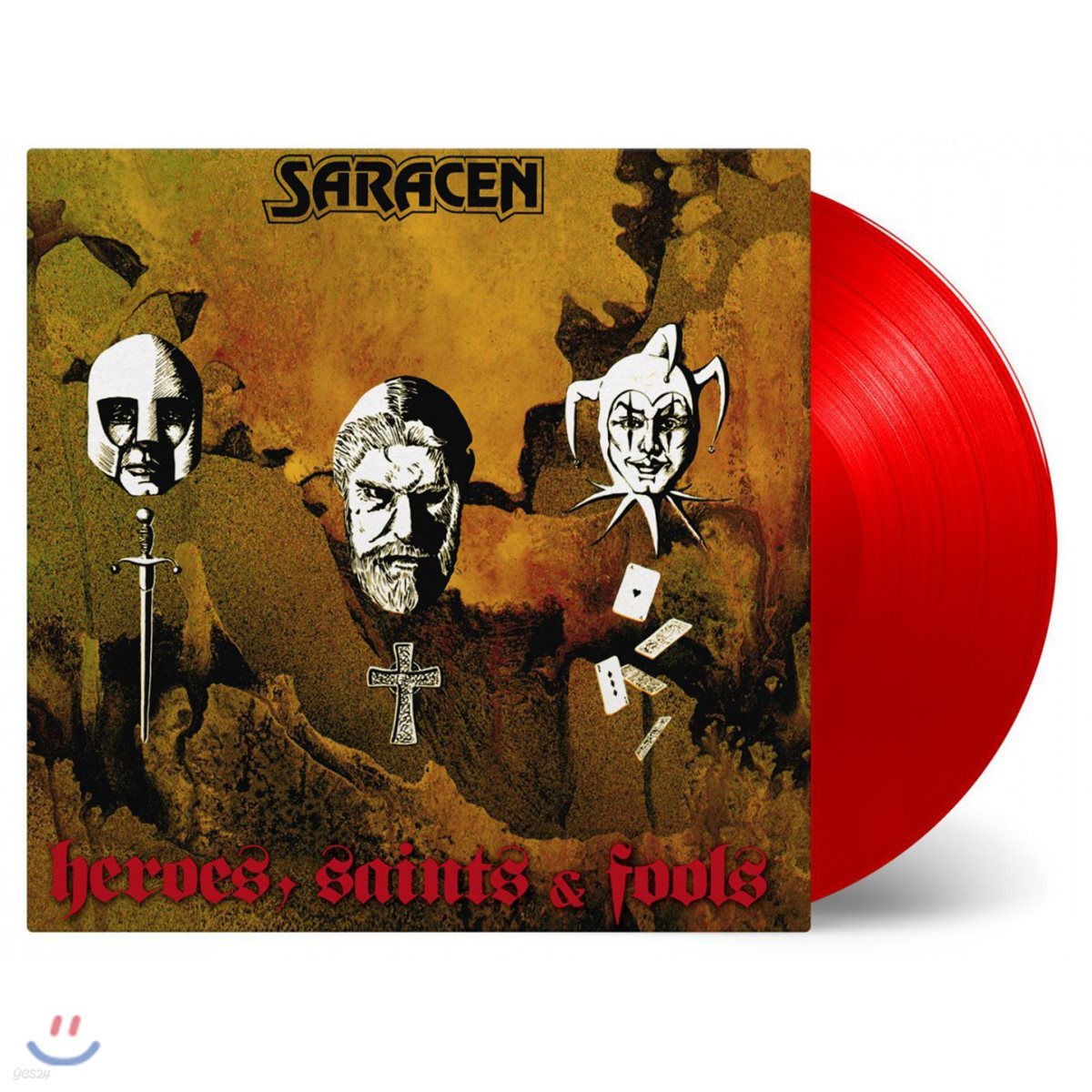 Saracen (사라센) - Heroes, Saints &amp; Fools [레드 컬러 LP]