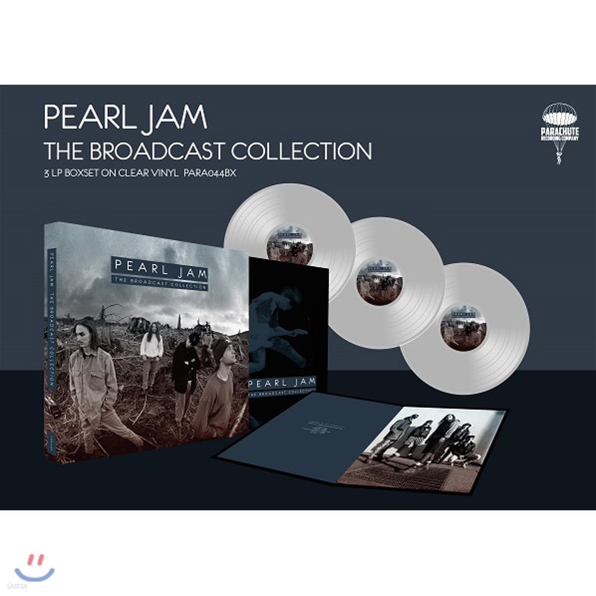 Pearl Jam (펄잼) - The Pearl Jam Broadcast Collection [투명 컬러 3 LP]