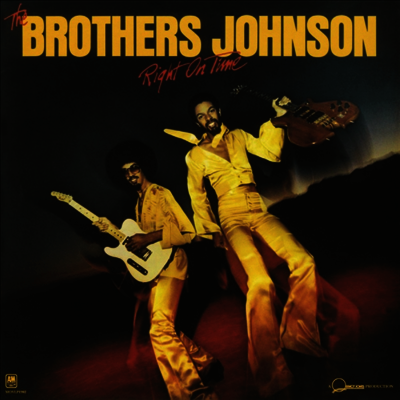 Brothers Johnson — Right On Time 앨범 커버