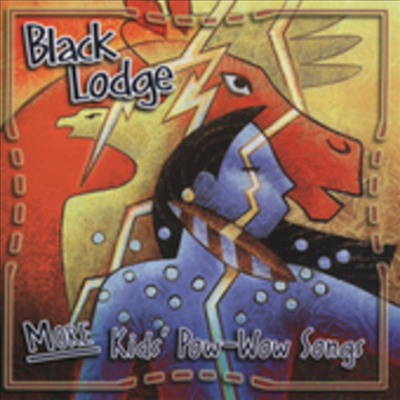 Black Lodge Singers - More Kid's Pow-Wow Songs (CD)