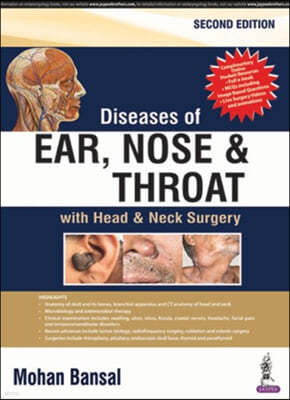 Diseases of Ear, Nose & Throat: With Head & Neck Surgery