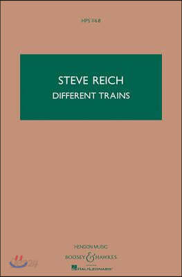 Different Trains: For String Quartet and Pre-Recorded Performance Tape