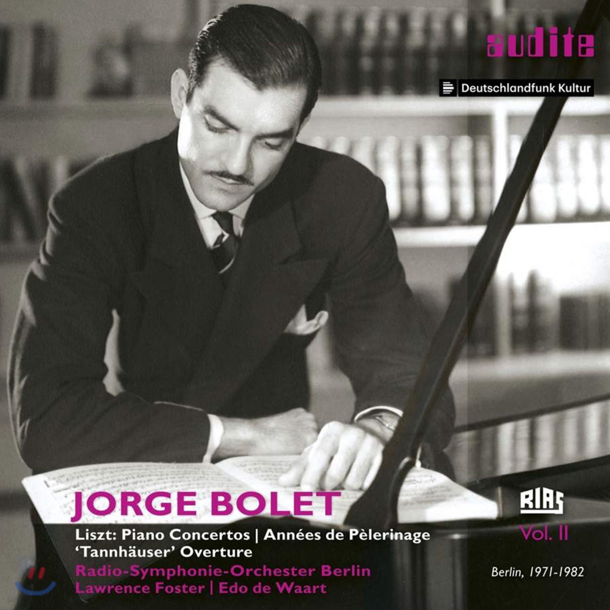 Jorge Bolet 호르헤 볼레 - RIAS 레코딩 2집: 리스트 (RIAS Recording Vol.2)