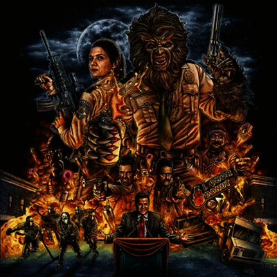 Shooting Guns — Another Wolfcop (어나더 울프캅) (Soundtrack) 앨범 커버