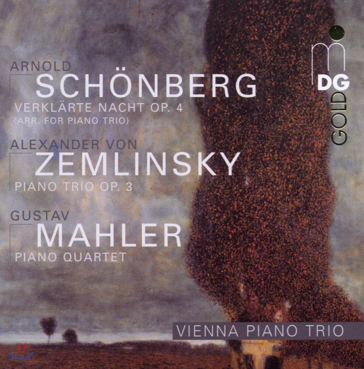 Vienna Piano Trio 쇤베르크: 정화된 밤 / 쳄린스키: 피아노 삼중주 / 말러: 피아노 사중주 (Schonberg: Verklarte Nacht, Op. 4 / Zemlinsky: Piano Quartet / Mahler: Trio, Op. 3)