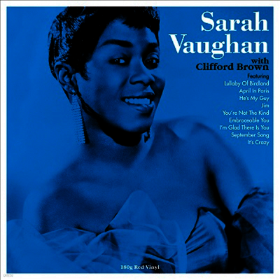Sarah Vaughan — Sarah Vaughan with Clifford Brown 앨범 커버