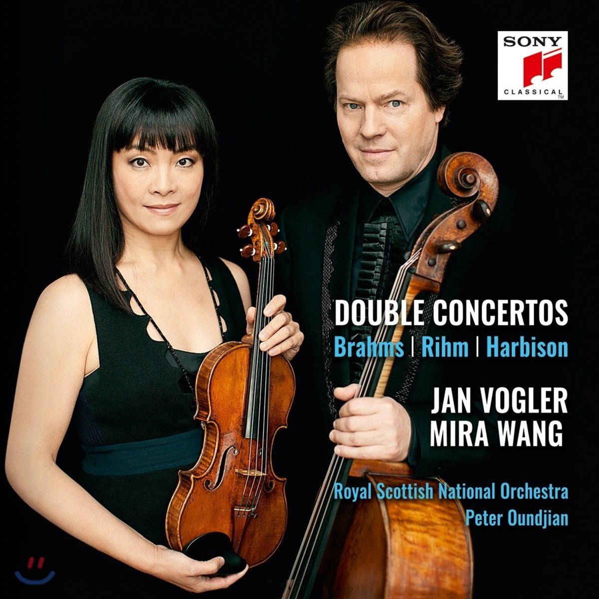 Jan Vogler / Mira Wang 브람스 / 림 / 하비슨: 이중 협주곡집 (Brahms / Rihm / Harbison: Double Concertos)