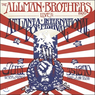 Allman Brothers Band (ø  ) - Live At The Atlanta International Pop Festival July 3 & 5, 1970 [4 LP]