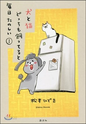 犬と猫どっちも飼ってると每日たのしい 1