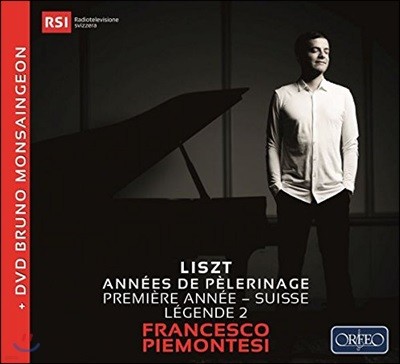 Francesco Piemontesi Ʈ:   1 '' (Liszt: Annees de Pelerinage Premiere Annee - Suisse)