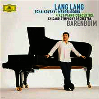 랑랑,Lang Lang — 멘델스존 & 차이코프스키: 피아노 협주곡 1번 (Mendelssohn & Tchaikovsky: Piano Concertos No.1) - 랑랑 (Lang Lang) 앨범 커버