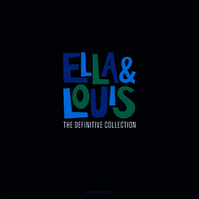 Ella Fitzgerald & Louis Armstrong — Definitive Collection (Gatefold) 앨범 커버
