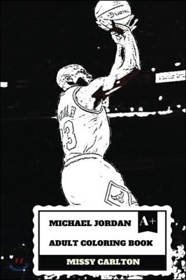 Michael Jordan Adult Coloring Book