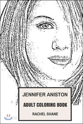 Jennifer Aniston Adult Coloring Book