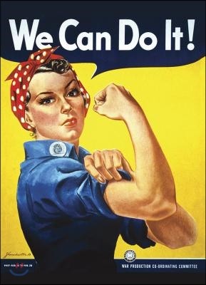 Rosie the Riveter We Can Do it! Notebook