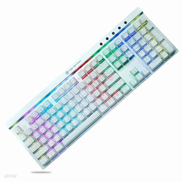 몬스타 데빌스킬 MK108RGB 화이트 게이밍 기계식키보드 (적축)