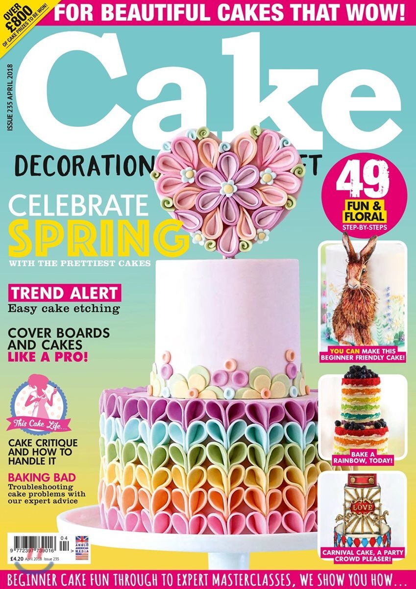 CAKE DECORATION & SUGARCRAFT (월간) : 2018년 04월
