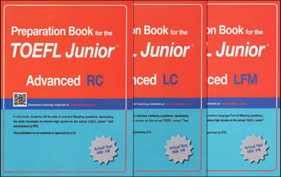 Preparation Book for the TOEFL Junior Test Advanced Set (LC + LFM + RC)