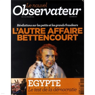 Le Nouvel Observateur (ְ) : 2011 12 01