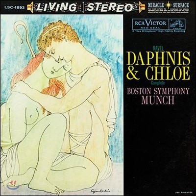 Charles Munch,Boston Symphony Orchestra — Charles Munch 라벨: 다프니스와 클로에 (Ravel: Daphnis And Chloe) 앨범 커버