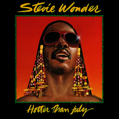 Stevie Wonder — Hotter Than July (Gatefold) 앨범 커버