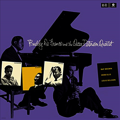 Buddy Defranco & Oscar Peterso — Buddy Defranco & The Oscar Peterson Quartet 앨범 커버
