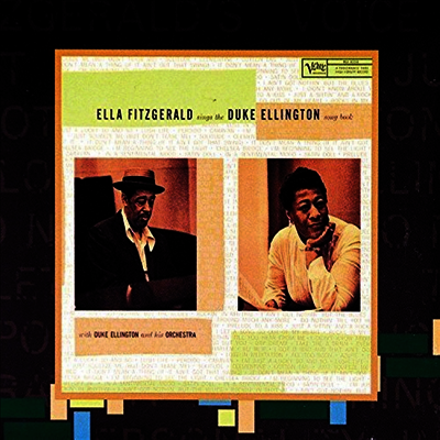 Ella Fitzgerald — Sings The Duke Ellington Songbook (Remastered)(Bonus Track)(Gatefold) 앨범 커버