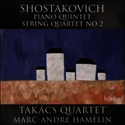 쇼스타코비치: 피아노 오중주 & 현악 사중주 2번 (Shostakovich: Piano Quintet & String Quartet No.2)(CD) - Takacs Quartet