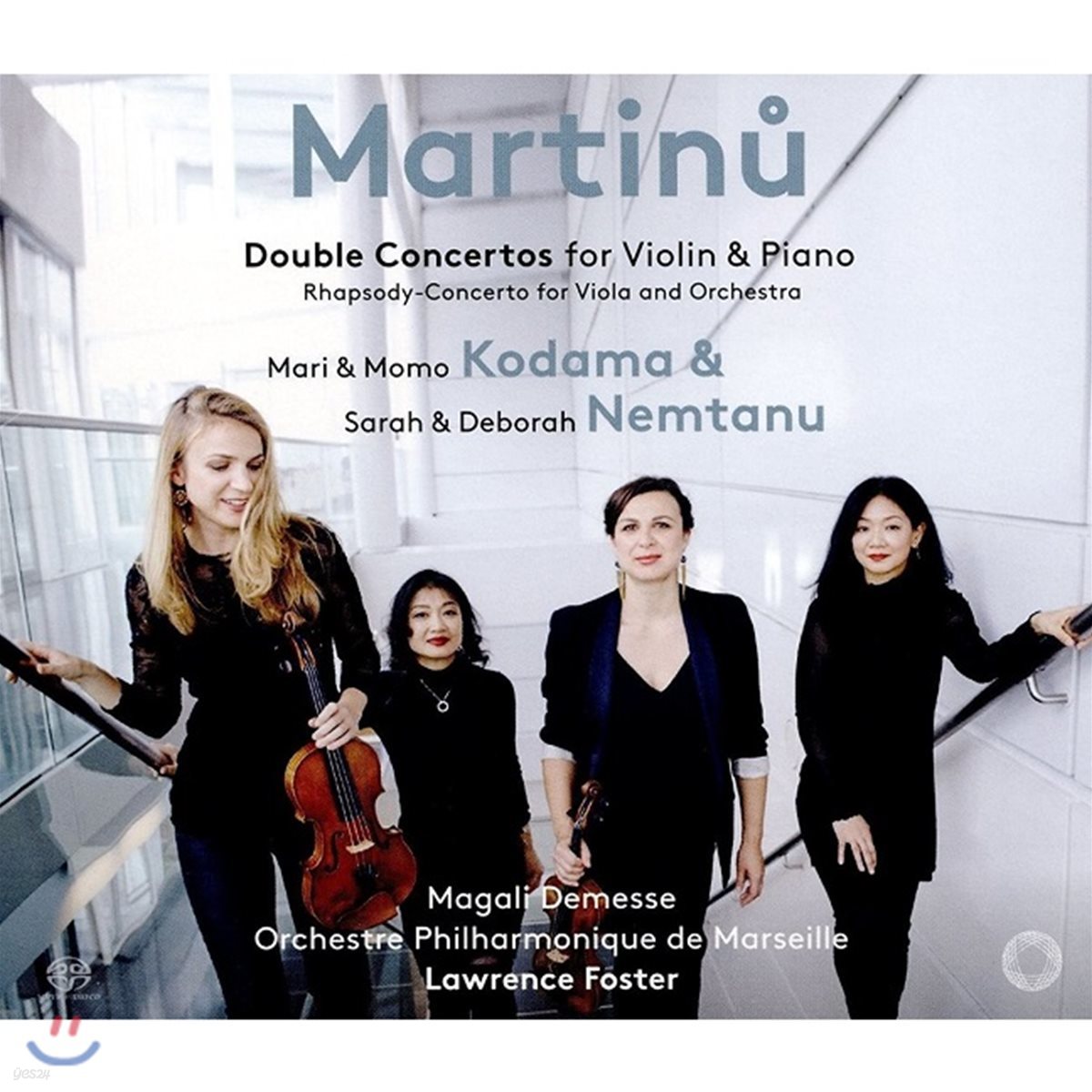 Lawrence Foster 마르티누: 바이올린과 비올라를 위한 이중 협주곡 (Martinu: Double Concertos for Violin and Piano)