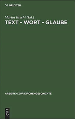 Text - Wort - Glaube