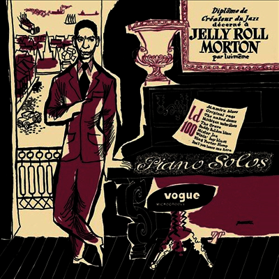 Jelly Roll Morton — Piano Solos 앨범 커버