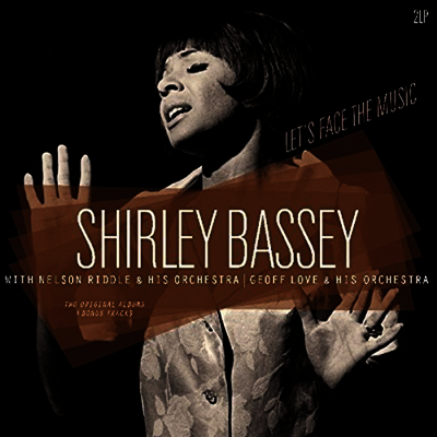 Shirley Bassey — Let's Face the Music/Shirley Bassey 앨범 커버