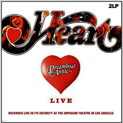 Heart — Dreamboat Annie…: LIVE 앨범 커버