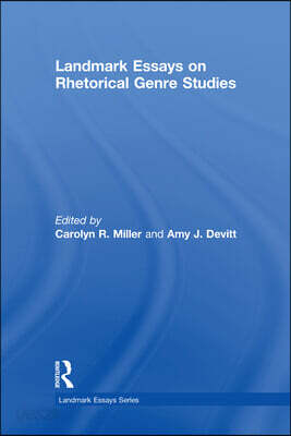 Landmark Essays on Rhetorical Genre Studies