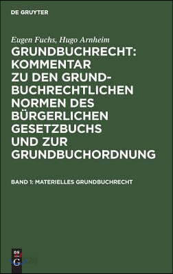 Materielles Grundbuchrecht