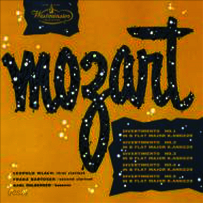 모차르트: 디베르티멘토 1-5번 (Mozart: 5 Divertimenti K.439b (Anh.229) (Ltd. Ed)(UHQCD)(일본반) - Leopold Wlach
