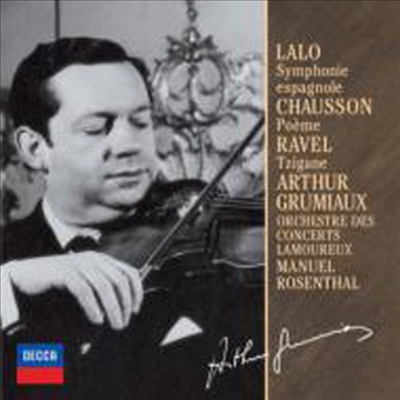 :  , : ð, :  (Lalo: Symphonie Espagnole, Chausson: Poeme, Ravel: Tzigane) (Ltd. Ed)(Ϻ)(CD) - Arthur Grumiaux