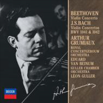 亥: ̿ø ְ, : ̿ø ְ 1, 2 (Beethoven: Violin Conerto, Bach: Violin Concerto Nos.1 & 2) (Ltd. Ed)(Ϻ)(CD) - Arthur Grumiaux