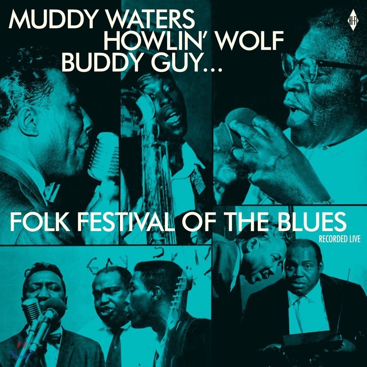 Muddy Waters / Buddy Guy / Howlin’ Wolf  - Folk Festival Of The Blues [LP]