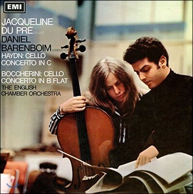 Jacqueline du Pre — Jacqueline du Pre 하이든 / 보케리니: 첼로 협주곡 (Haydn / Boccherini: Cello Concertos) 앨범 커버