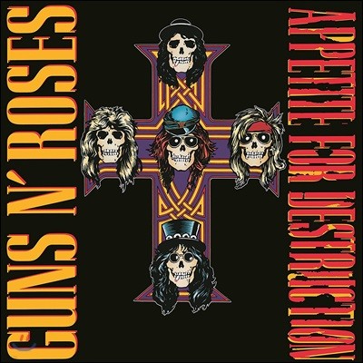 Guns N' Roses (건즈 앤 로지즈) - 1집 Appetite For Destruction  데뷔 앨범 [2CD 디럭스 버전]