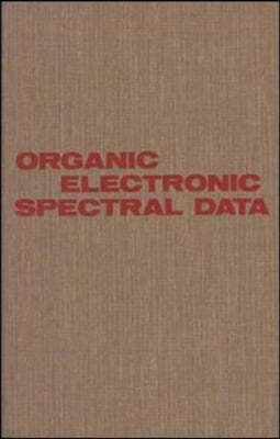 Organic Electronic Spectral Data, Volume 29, 1987
