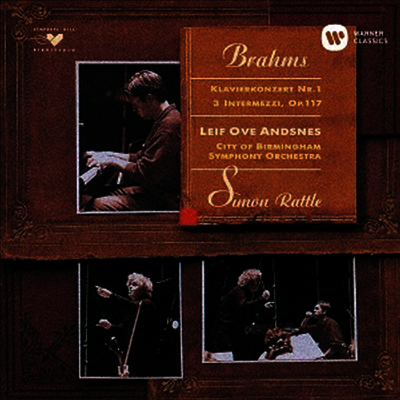 브람스: 피아노 협주곡 1번, 3개의 간주곡 (Brahms: Piano Concerto No.1, 3 Intermezzi Op.117) (UHQCD)(일본반) - Leif Ove Andsnes
