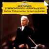 亥:  3 '', 8 (Beethoven : Symphonies Nos.3 'Eroica' & 8) (SHM-CD)(Ϻ) - Herbert Von Karajan