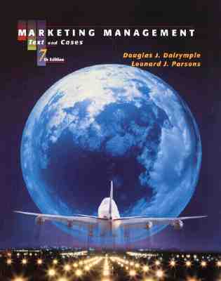 Marketing Management: Text and Cases, 7/E