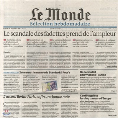 Le Monde Selection (ְ) : 2011 12 10