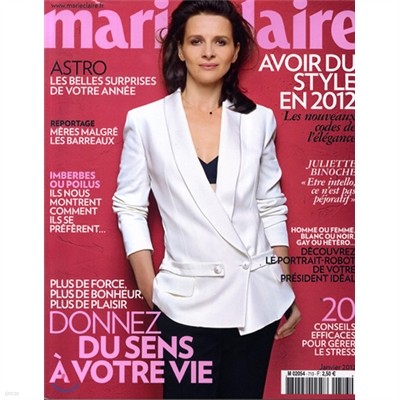 Marie Claire France () : 2012 01