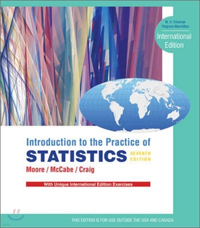 Introduction to the Practice of Statistics & CD-Rom, 7/E (IE)